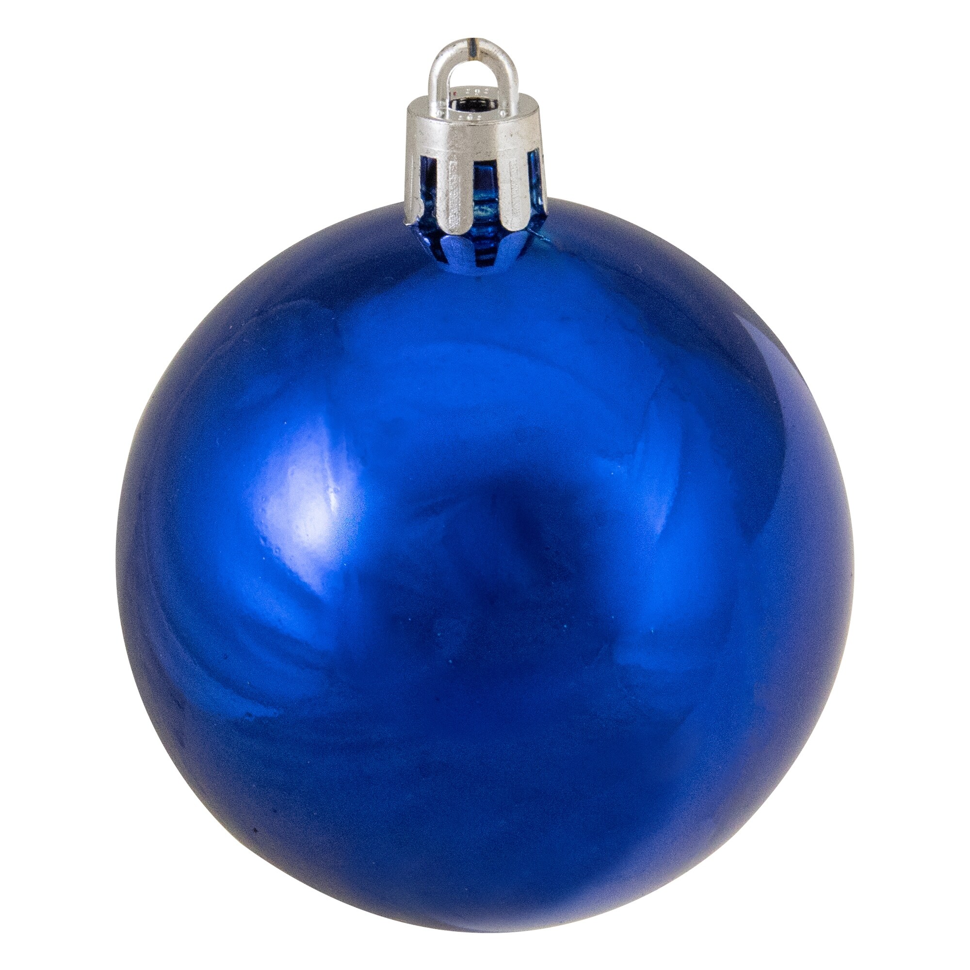 Blue Christmas Ball Ornaments 60ct Sky Blue Shiny Plastic Ball